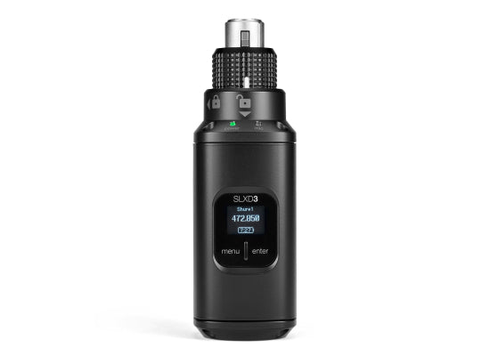 Shure SLXD3 J53 Digitaler Aufstecksender, J53-Band 562-606 MHz