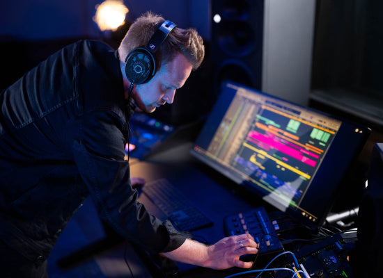 Sennheiser HD 490 PRO Kopfhörer, schwarz, dynamisch