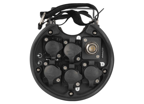 Showtec AirDrive 2.4 IP Wireless DMX Transceiver, schwarz, XLR 5p