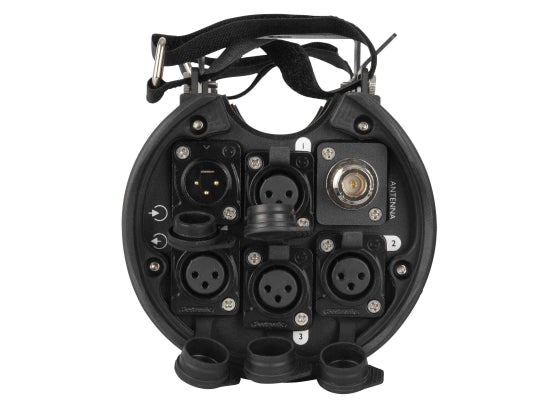 Showtec AirDrive 2.4 IP Wireless DMX Transceiver, schwarz, XLR 3p