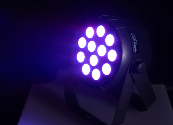 Eurolite LED PARty Silent LED Scheinwerfer, schwarz, RGB/WW COB