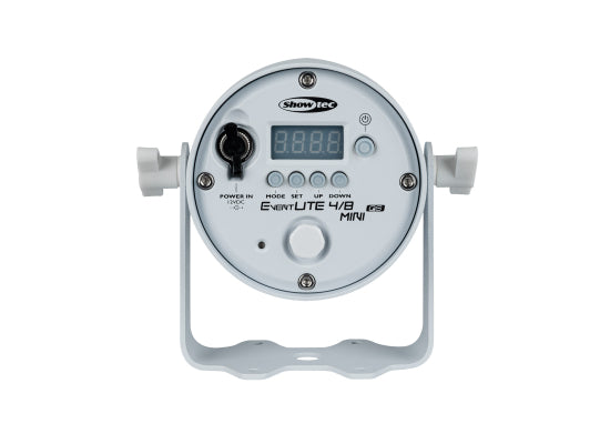 Showtec EventLITE 4/8 Mini Q6 Akku LED Outdoor Scheinwerfer, weiß