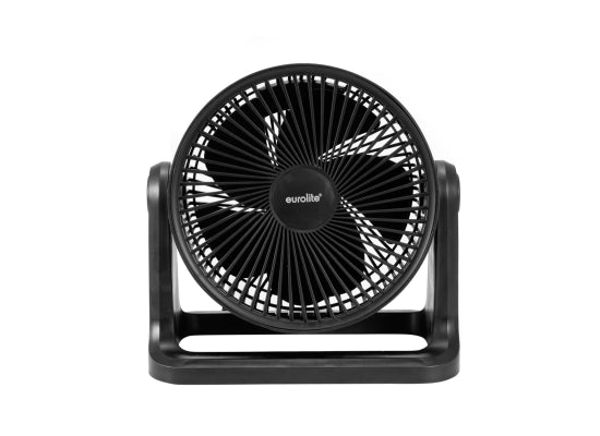 Eurolite AF-10 Mini Silent Tischventilator, SCHWARZ