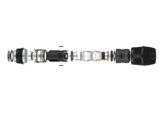 Shure NXN8C Nexadyne Mikrofon, dynamisch, Niere, schwarz