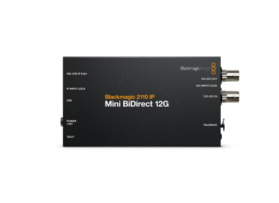 Blackmagic Design 2110 IP Mini BiDirect 12G Konverter