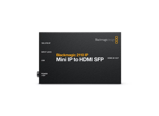 Blackmagic Design 2110 IP Mini IP to HDMI SFP Konverter
