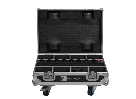 Case für 8x Eurolite Akku Mini IP UP-4 QCL MK2 Spot