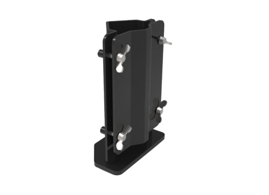 Admiral Mono Stand Black, Pipe Halterung für Bodenplatten