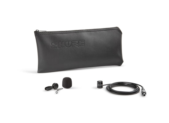 Shure WL183M Lavalier Clipmikrofon, schwarz, LEMO