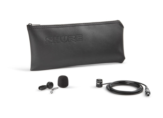 Shure WL184M Lavalier Clipmikrofon, schwarz, Lemo