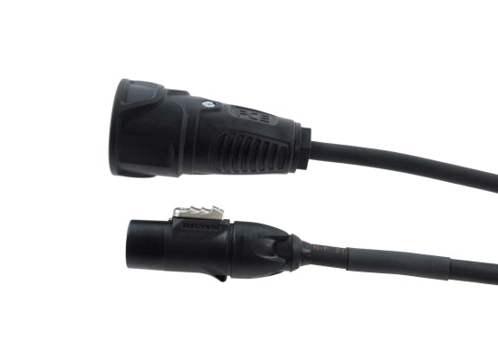 Powercon True1 / Schuko female Kabel, 10m, 3x1.5mm²