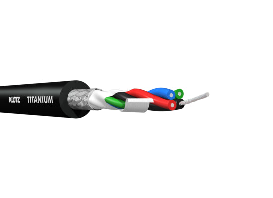 Klotz TI-M0500 Mikrofonkabel, 5m, SCHWARZ