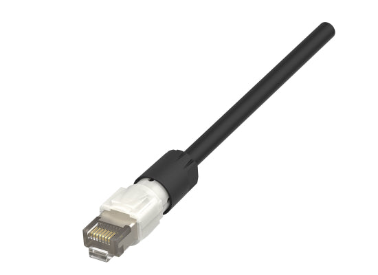 Neutrik NE8MXR-B-TOP CAT6A Ethercon Kabelstecker, schwarz