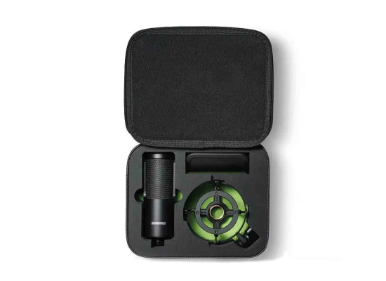 Shure SM4-K-KIT Großmembran Studiomikrofon Kit, schwarz