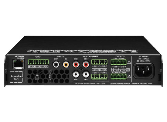 Monacor PA-4125DX ELA Mischverstärker