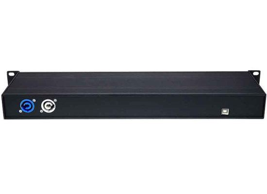 Swisson XND-4R8 Ethernet Node, 19'', IN: RJ45, OUT: 4x RJ45
