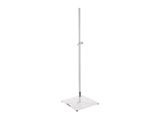 K&M 24654 Leuchten-/Boxenstativ Pro mit Stahlplatte, weiß