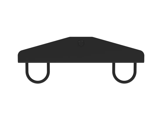 Admiral Trussadapter 30 mit U-Bügeln ELL 500kg, schwarz