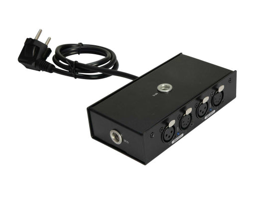 Eurolite DMX Power Splitter 2x2, 2-fach, 19''