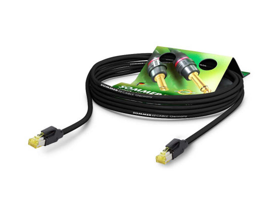 Sommer Cable Mercator CAT.7 PUR Netzwerkkabel, 5m, SCHWARZ