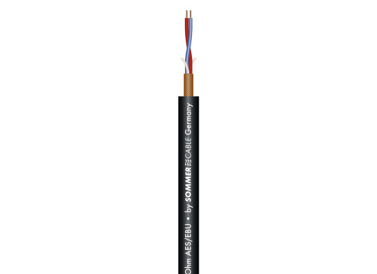 Sommer Cable SC-Micro Stage 22 Mikrofonkabel, SCHWARZ, 500m