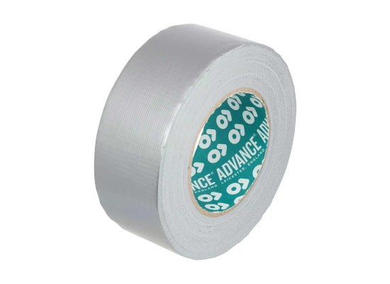 Advance Tapes AT 165 Gewebeklebeband, silber, glänzend, Gaffa,50m