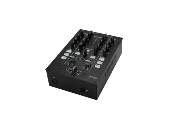 Omnitronic PM-202FX DJ-Mixer / Player, 2-Kanal, schwarz