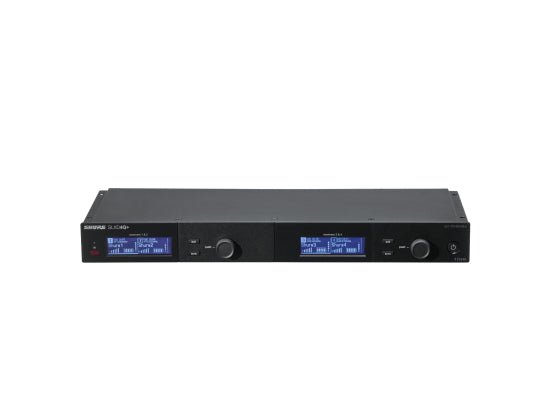 Shure SLXD4Q+ G65 Dante Digital-Empfänger, G65-Band 470-606MHz