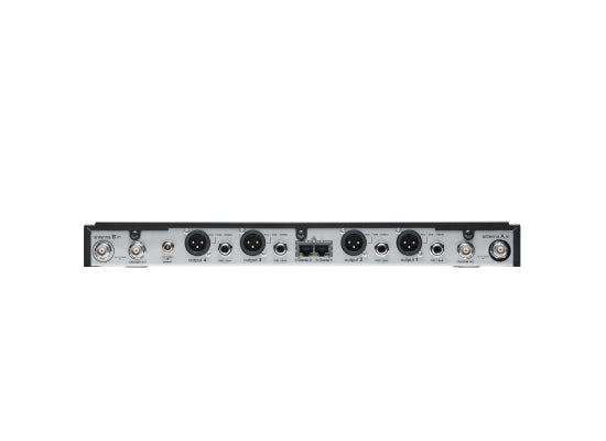 Shure SLXD4Q+ G65 Dante Digital-Empfänger, G65-Band 470-606MHz