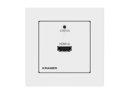 Kramer WP-789T/EU-80/86(W) Wandpanel / PoE Sender, weiss
