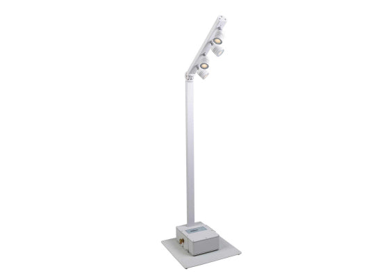 Briteq BTI-Akkupole LED Lichtanlage, weiß, WW, 4x 5W LED Spot