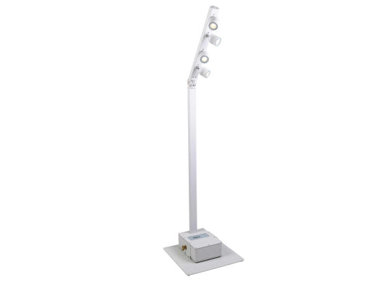 Briteq BTI-Akkupole LED Lichtanlage, weiß, WW, 4x 5W LED Spot