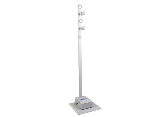 Briteq BTI-Akkupole LED Lichtanlage, weiß, WW, 4x 5W LED Spot