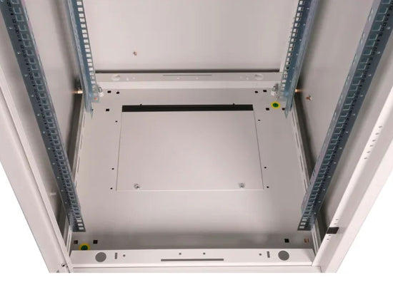 Roline Netzwerkschrank Basic, 42HE, grau, 600x600mm, Glastür