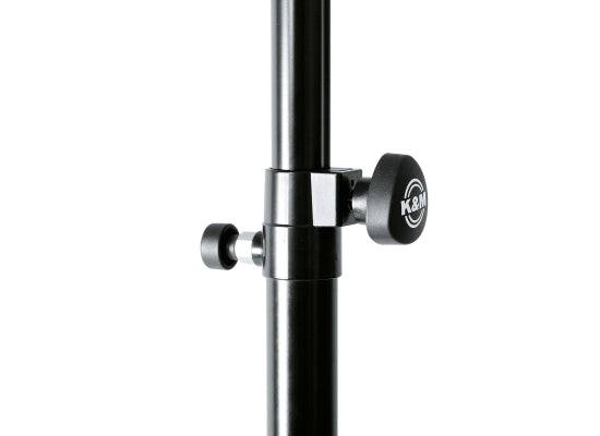 K&M 214/6 Boxenstativ, Alu, schwarz