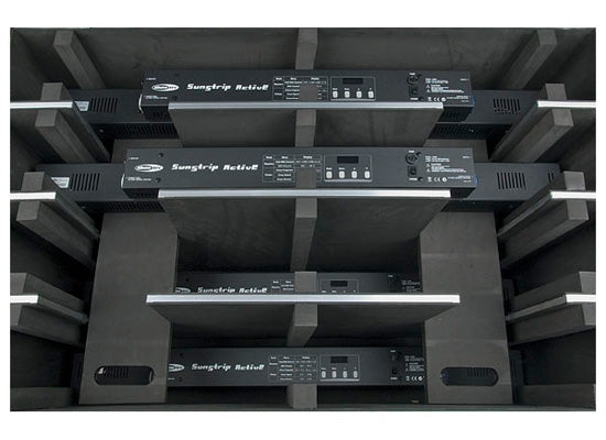 Case für 8x Showtec Sunstrip Active / Pixel Bar 12 / Botex SA-10