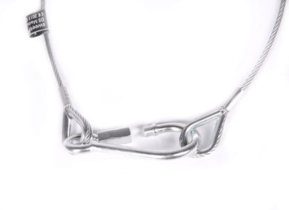 SweetPRO SA 100/06-S Safety/Fangseil, 36kg,1000x6mm, silber