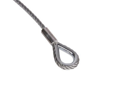 SweetPRO SA 060/06-S Safety/Fangseil, 22kg, 600x6mm, silber