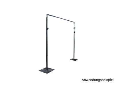 Wentex Pipes & Drapes Teleskopstange vertikal 1.8 - 3.0m