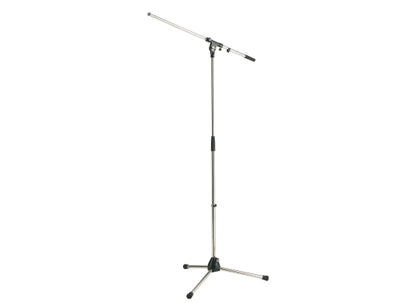 K&M 210/2C Mikrofonstativ mit Schwenkarm, chrom