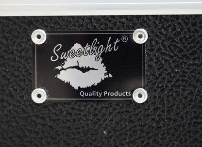 Case für 12x LED Pad / Scheinwerfer, PERFORLINE, PVC schwarz