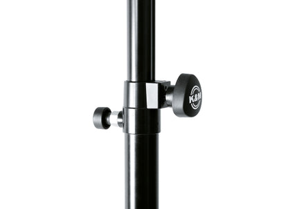 K&M 21368 Distanzrohr, RING LOCK, stahl, schwarz