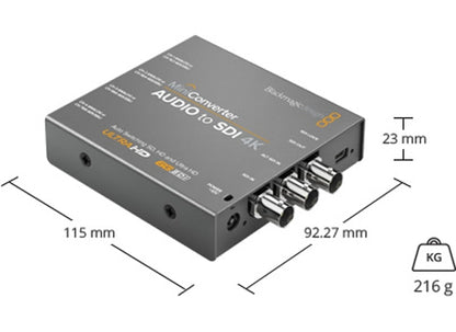 Blackmagic Design Mini Converter Audio / SDI 4K