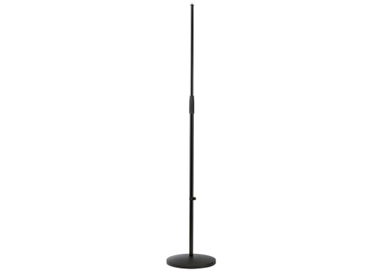 K&M 260/1B Mikrofonstativ mit Rundsockel, schwarz