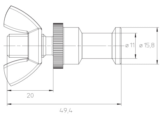 Sweettruss HS/A XMT.002 Adapter 5/8