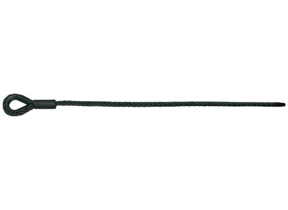 Safetex AS-08-B-1K35-06.00 Anschlagseil, Ø8mm, 6m, SCHWARZ