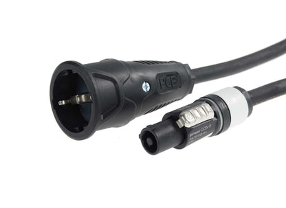 Rigport Adapter Powercon FCB/ Schukokupplung Adapterkabel