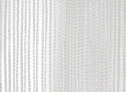 Wentex Pipes & Drapes Vorhang Fadenvorhang, 3x3m, 220g/m², weiß