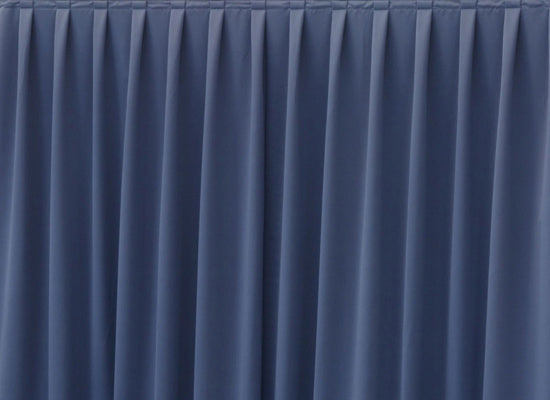 Wentex Pipes & Drapes Vorhang Molton, 3x4m, 300g/m², blau