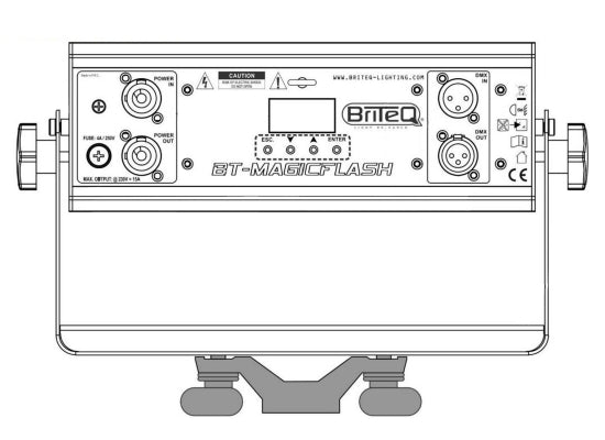 Briteq BT-MAGICFLASH RGB LED Stroboskop